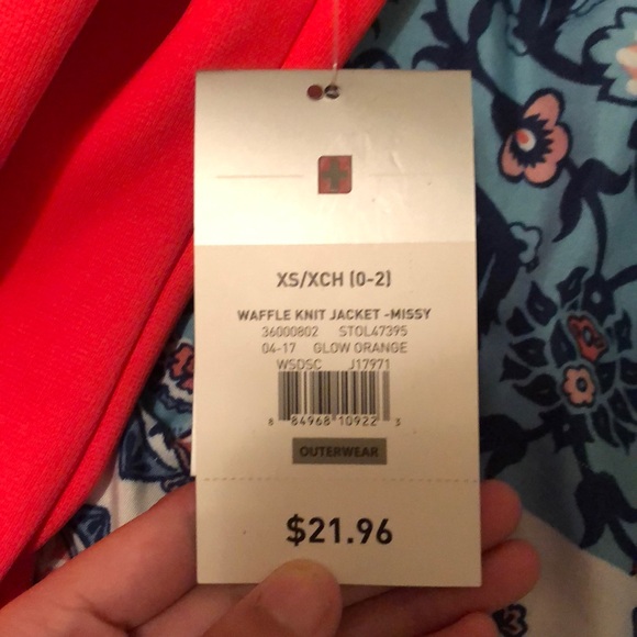 Waffle knit Jacket. Size xs - Picture 5 of 5